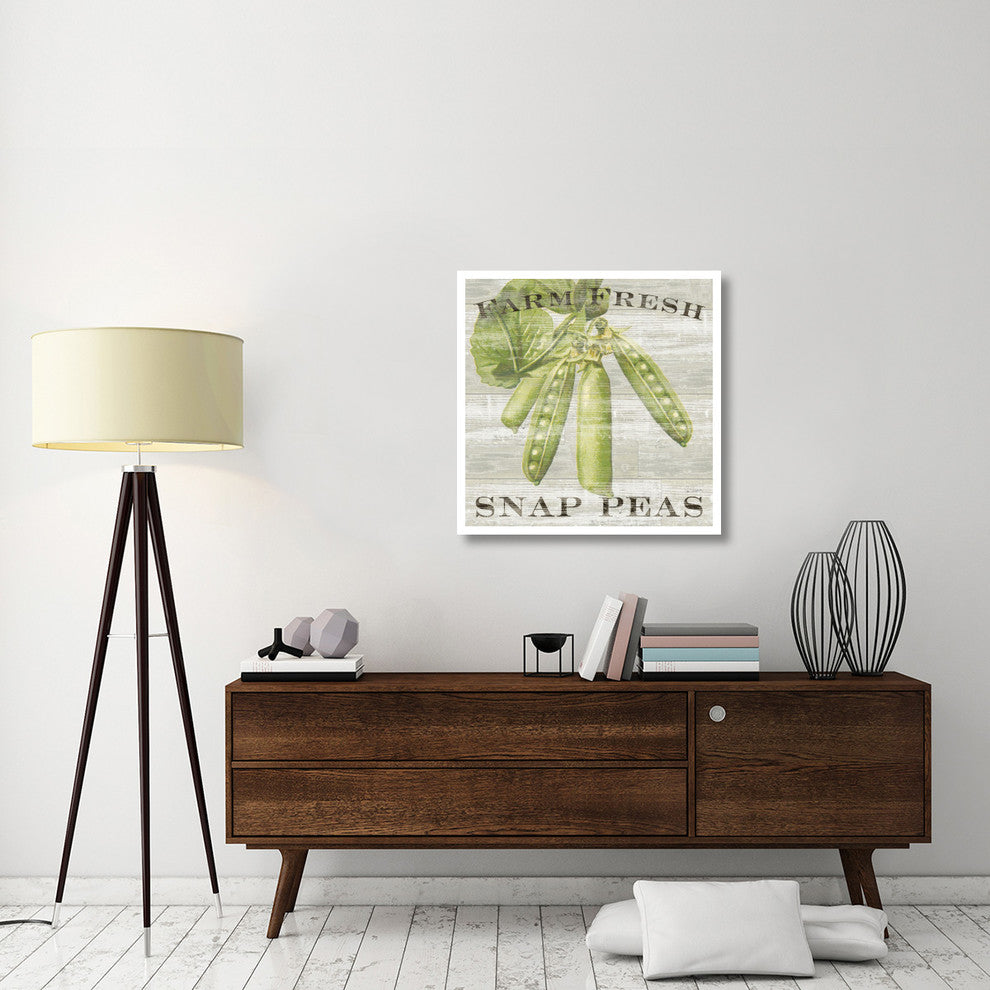 "Farm Fresh Peas" Digital Paper Print by Sue Schlabach, 32"x32"
