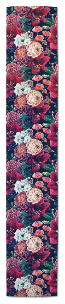 Jewel Bouquets 16x90 Cotton Twill Runner