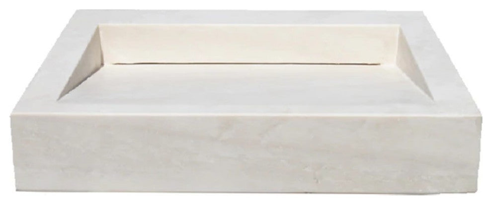 Limestone Rectangular Sink Honed (W)18" (L)21.4" (H)4"