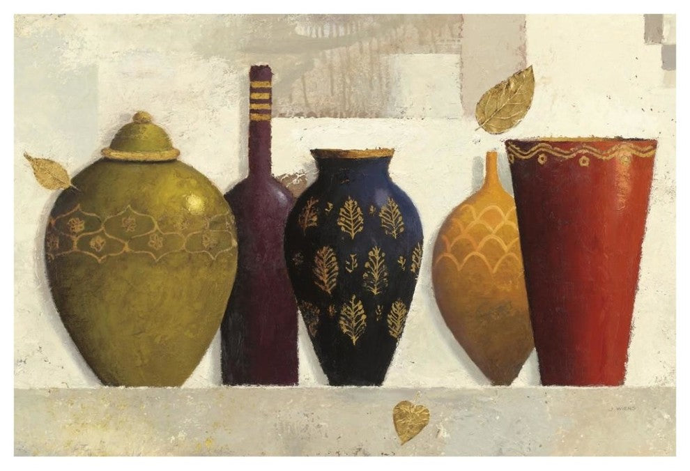 "Jeweled Vessels" Digital Paper Print by James Wiens, 62"x42"
