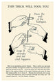 "This Trick Will Fool You" Digital Paper Print by Retromagic, 26"x38"
