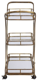 Uttermost Stassi Gold Serving Cart