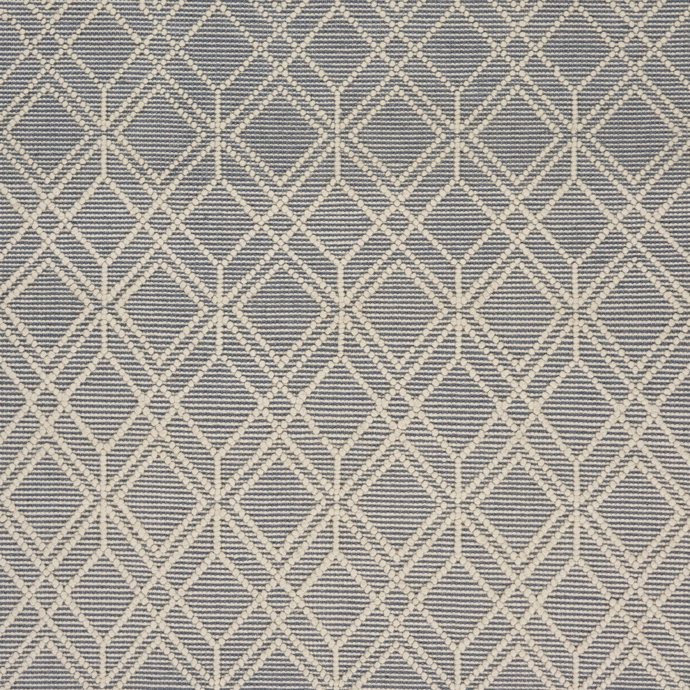 7" x 9" Gray Modern Bohemian Area Rug