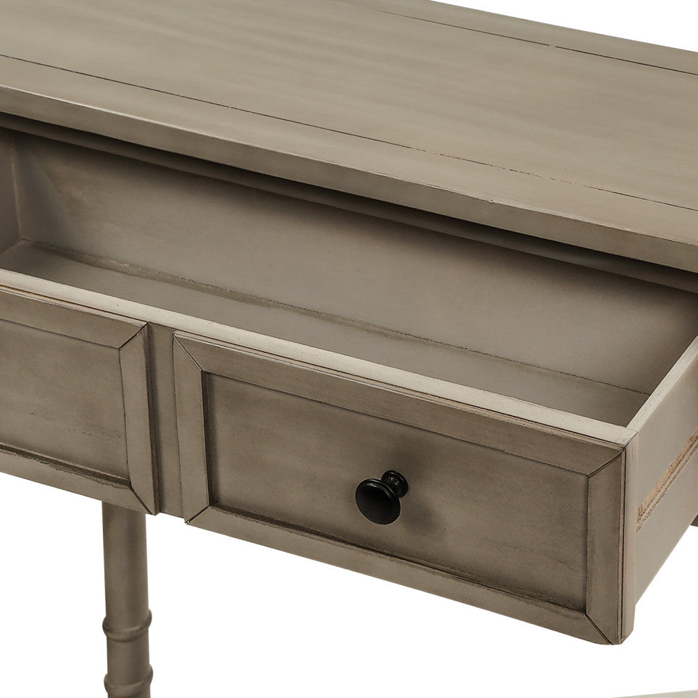 Console Table Sofa Table, Grey Wash
