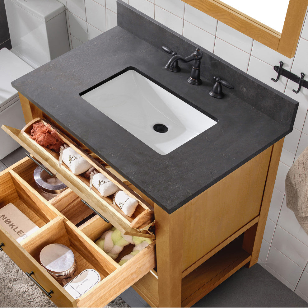 Windwood 36" Bathroom Vanity, Natural