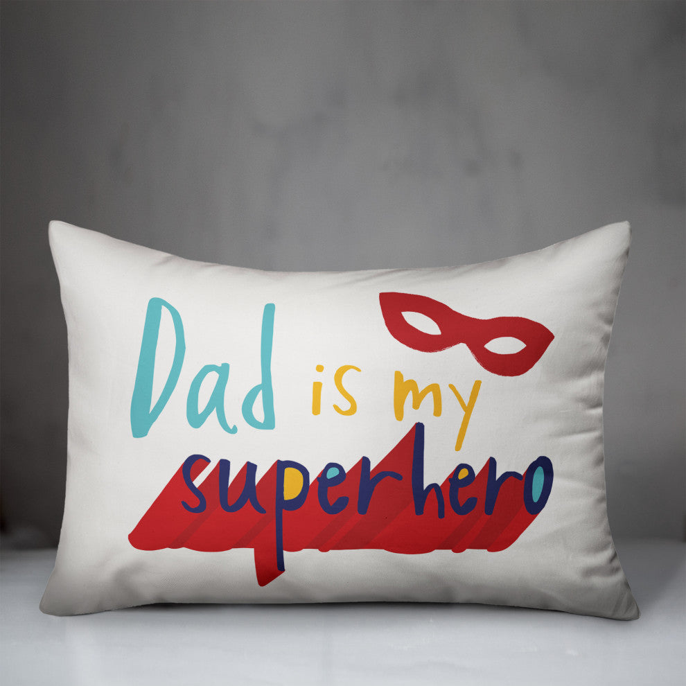 Superhero Dad 14x20 Spun Poly Pillow