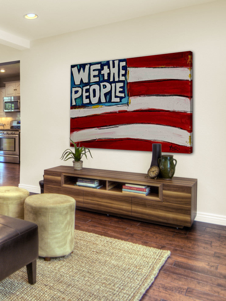 "Tori Summer" Painting Print on Canvas by Tori Campisi