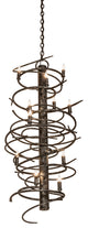 21" Wide Cyclone 12 Light Chandelier