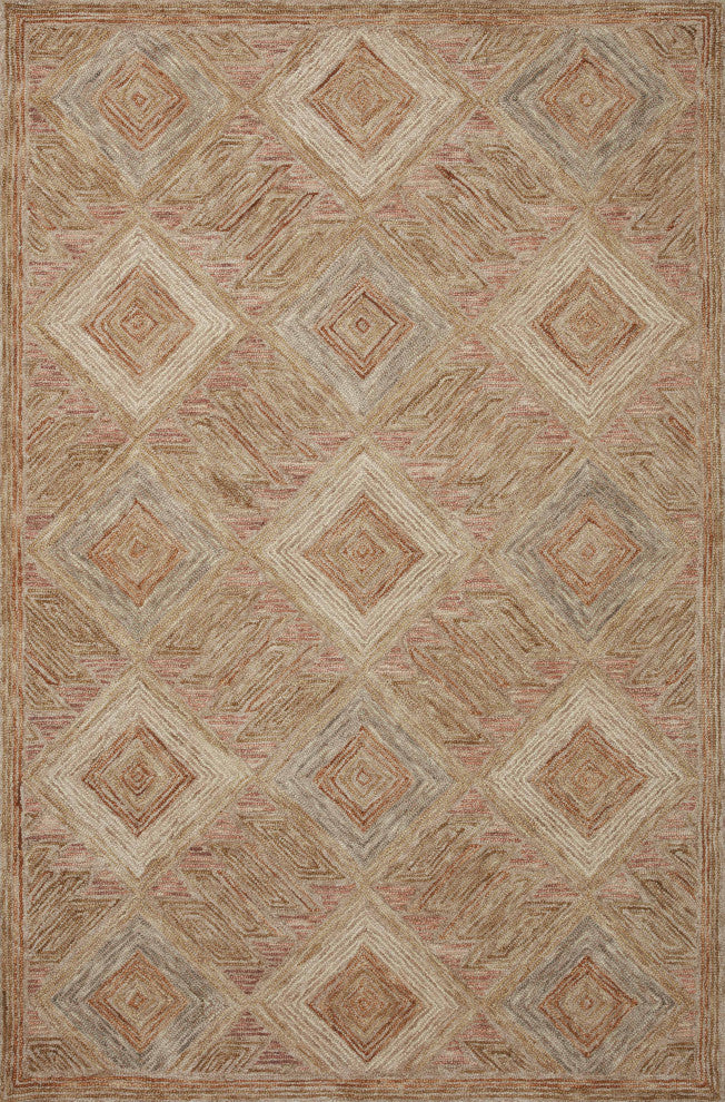 Loloi II Varena Berry / Multi 7'-9" x 9'-9" Area Rug