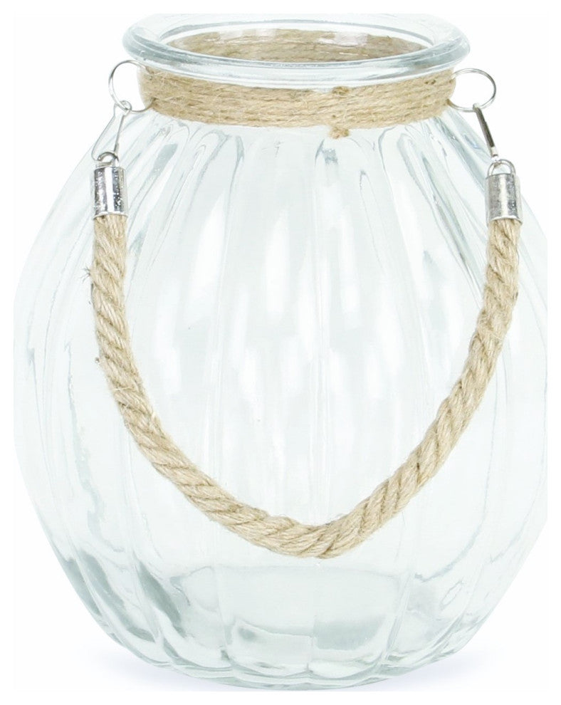 Del Mar Rope Glass Jar