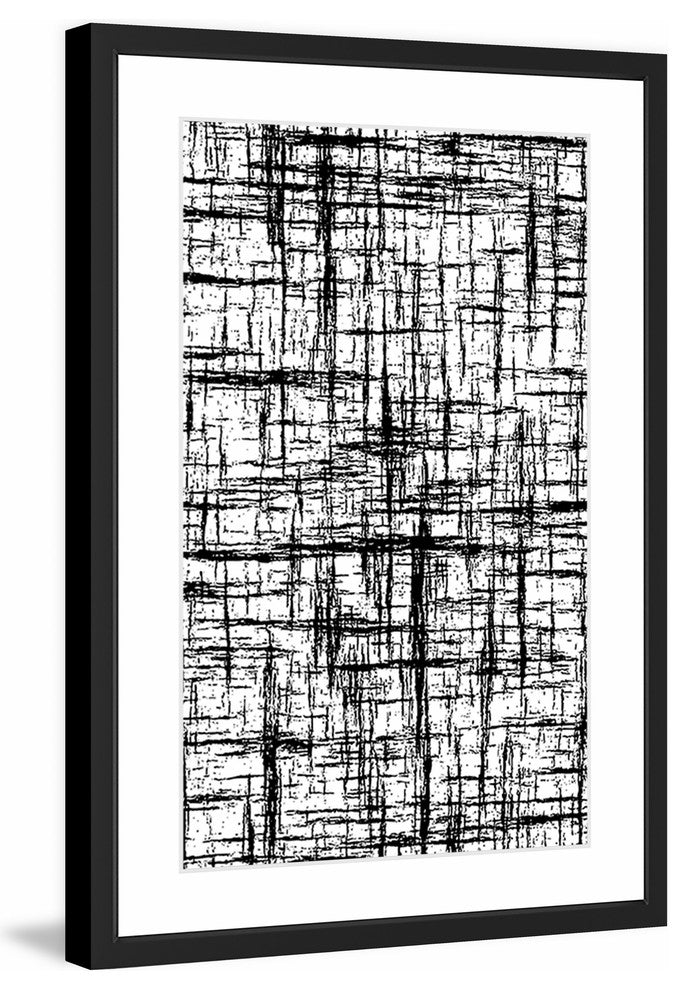 "Aesthetic Singularity" Framed Painting Print, 20"x30"