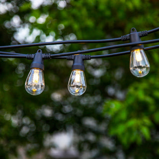 Ambience Pro, Waterproof, Solar Outdoor String Lights, 1W, 2700K, 48'