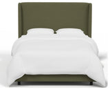 Wingback Bed, Zuma, Zuma Laurel, California King
