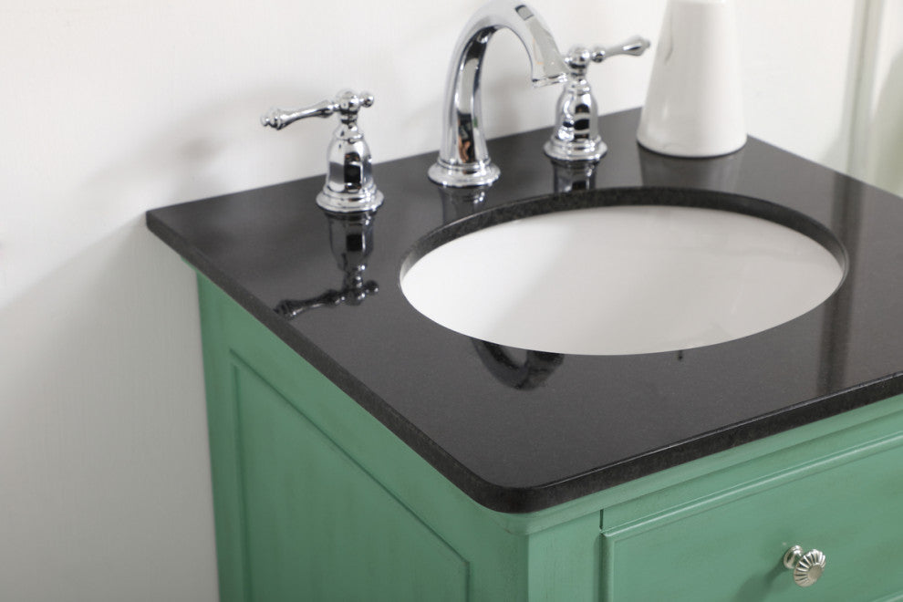 Home Living 19" Single Bathroom Vanity, Vintage Mint