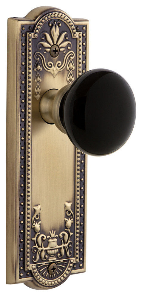 Parthenon Plate Single Dummy Coventry Knob, Vintage Brass, 852763