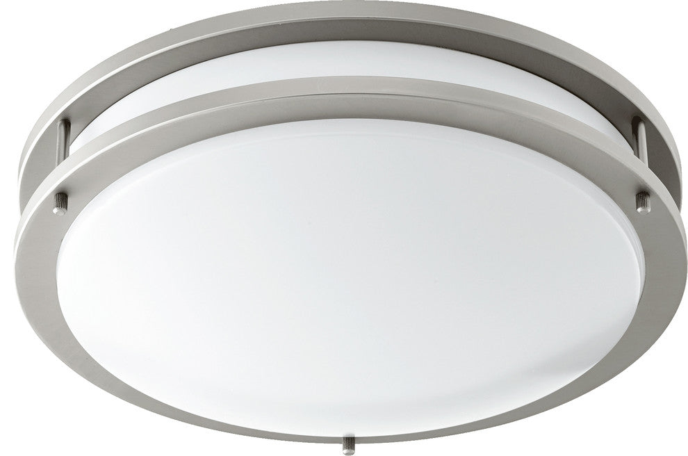 LED 23" Round Contemp Ceiling Mount, Satin Nickel