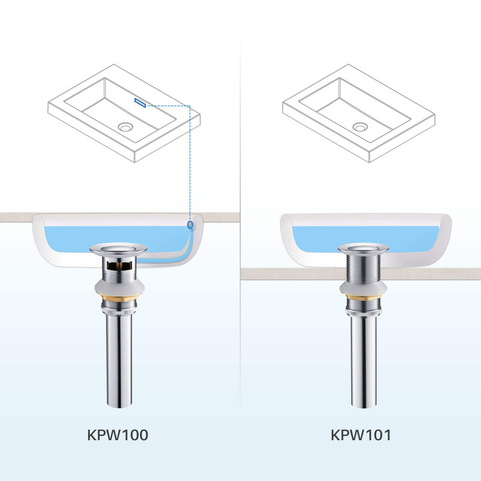 Pop-Up Drain Stopper Without Overflow, Chrome
