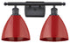 Innovations 516-2W-BK-MBD-75-RD 2 Light Bath Vanity Light, Matte Black