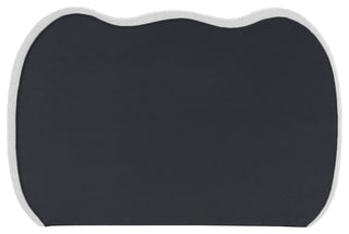 Hyde Boucle Fabric Upholstered Bed, Cream, Twin