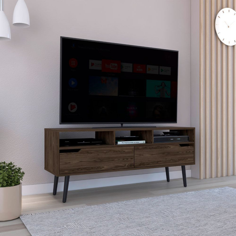 Kobe Tv Stand, Dark Walnut