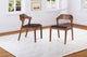 Rasmus Dining Chair, Chestnut Wire-Brush, Set of 2