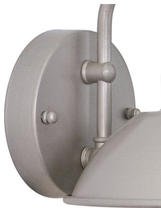 Harwich 8" Outdoor Wall Light Brushed Nickel