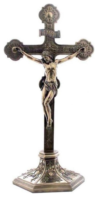 Crucifix On Stand By Veronese Designs