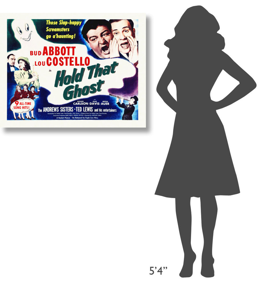 "Abbott & Costello - Hold That Ghost" Canvas by Hollywood Photo Archive, 36x28"