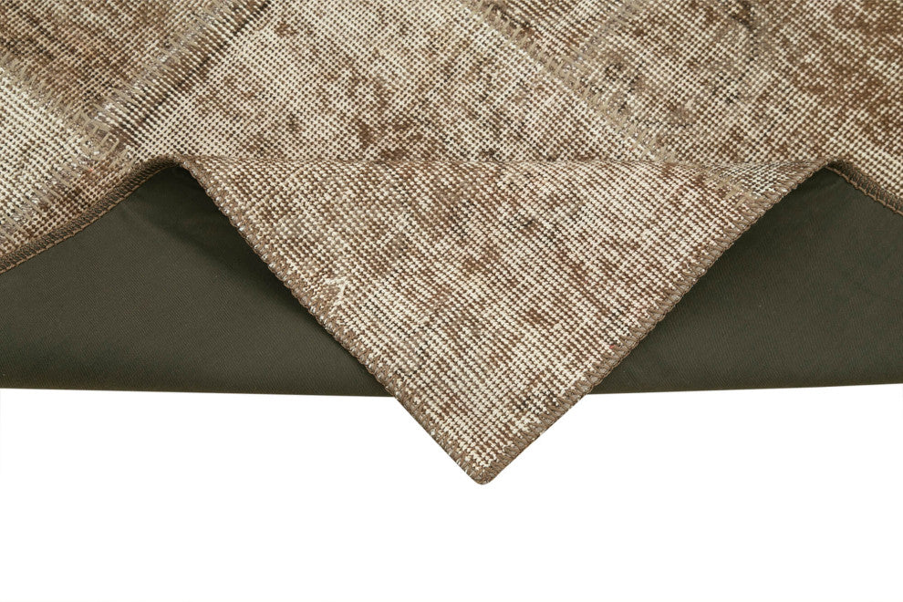 Rug N Carpet - Handwoven Oriental 2' 10" x 7' 3" Boho Patchwork Runner Rug