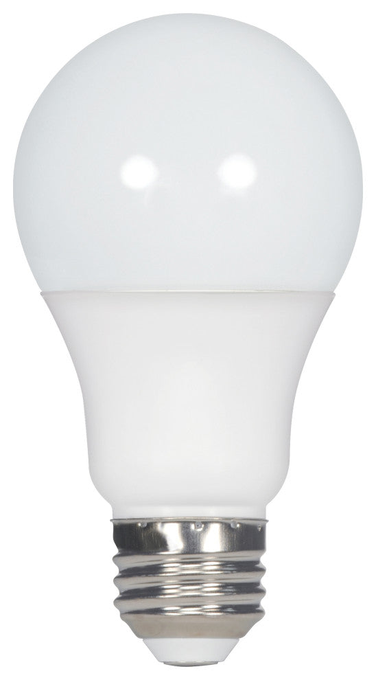 10W, A19 LED, Frosted, 3000K, Medium Base, 120V, 4-Pack