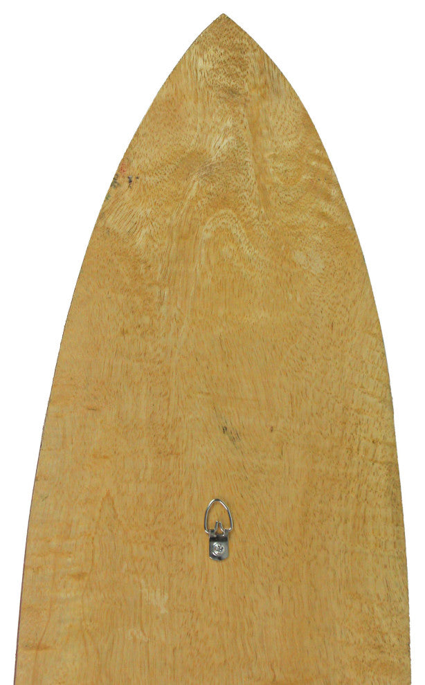 31 In Wood And Capiz Four Turtles Hand Carved Decorative Surfboard Wall Decor