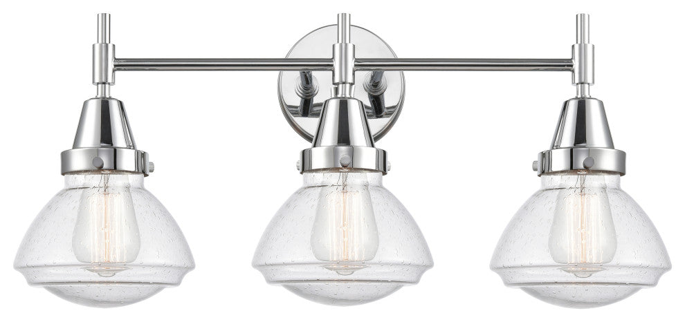 INNOVATIONS LIGHTING 447-3W-PC-G324-LED Caden 3 Light 26 inch Bath Vanity Light