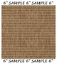 Couristan Antigua Indoor/Outdoor Accent Rugs - Stylish Comfort for Every Setting, Bronze, 1 Sample 6"x6"