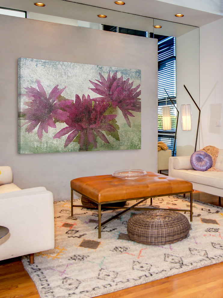 "Watercolor Garden 3" Print on Canvas by Irena Orlov