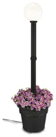 Ll-68100 Milano 68100 Black With White Globe Lantern Planter