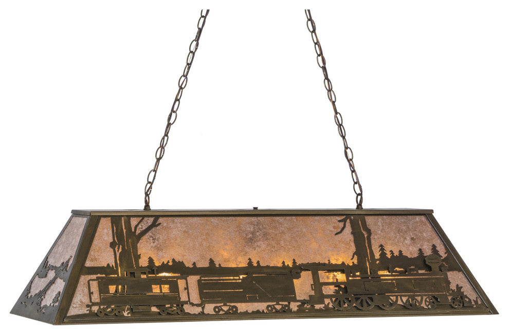 48L Train Oblong Pendant