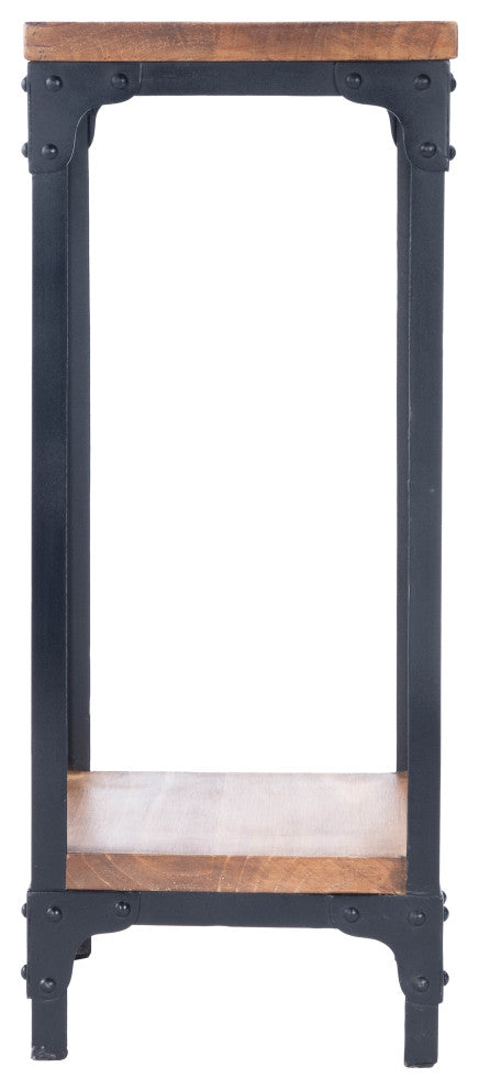 Butler Grimsley Iron and Wood Pedestal Stand
