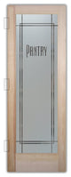 Pantry Door - Ultra Pantry - Douglas Fir (stain grade) - 30" x 96" -...
