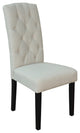 Princeton Upholstered Linen Dining Chairs, Set of 2