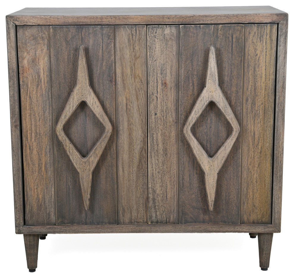 Rustic Curtis Cabinet - Natural