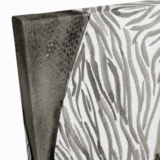 Abstract Tribal Basket 20x30 Canvas Wall Art
