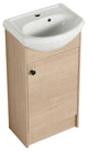 TATEUS Freestanding Bathroom Vanity, Small Bathroom Vanity With Sink  18 Inch