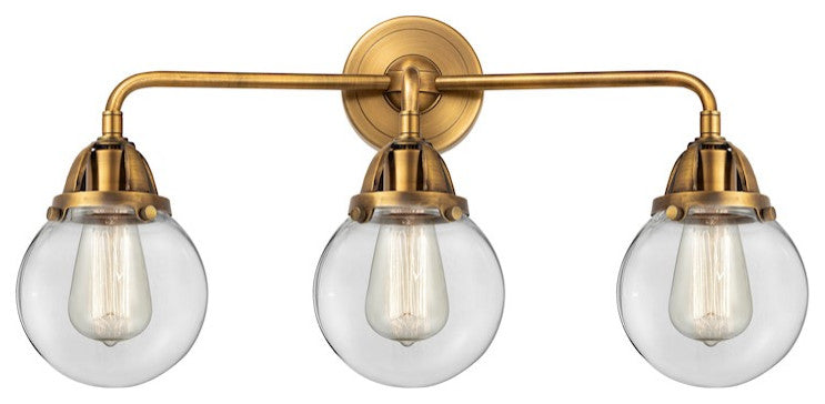 Innovations Lighting 288-3W-BB-G202-6 Beacon 3 Light 24" Bath Vanity Light