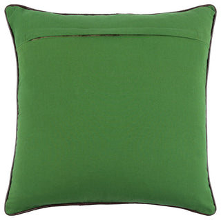 Surya Tambi Medium Green Pillow Cover 20"H X 20"W