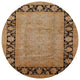 Ahgly Company Indoor Round Mid-Century Modern Area Rugs, 4' Round