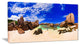 "Tropical Beach at Seychelles" Canvas Print