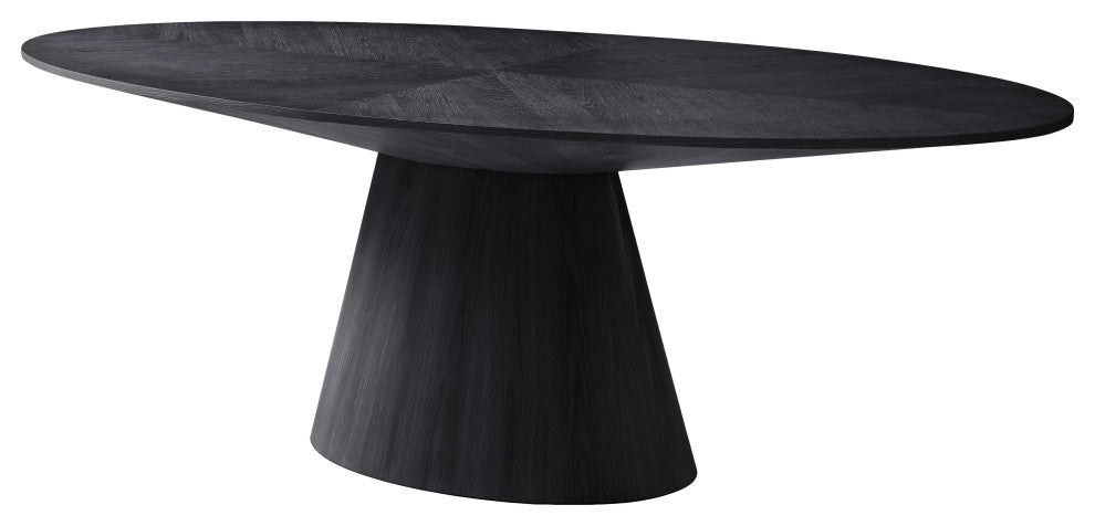 Gavin Black Dining Table, Black