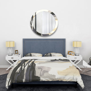Glam Dancing Shape Ii Glam Duvet Cover Set, King