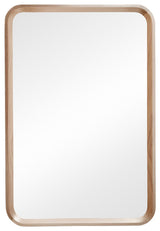 Vela Mirror, Whitewash Oak, 24"
