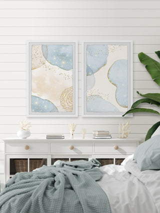 Disputed Territory Diptych, 2-Piece Set, 8x12 Panels